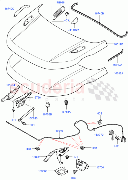 Part Diagram for Land Rover LR039519