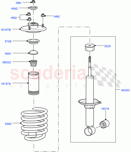 Part Diagram for Land Rover RPC500013