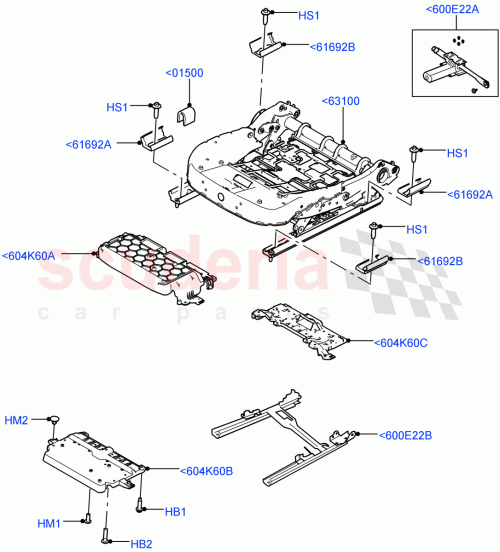 Part Diagram for Land Rover LR118485