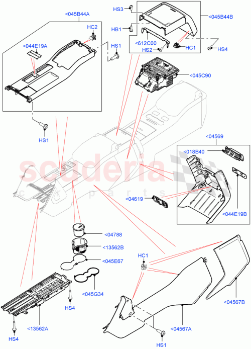 Part Diagram for Land Rover LR124934