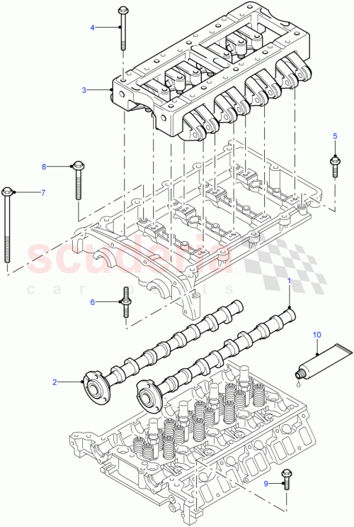 Part Diagram for Land Rover LR004361