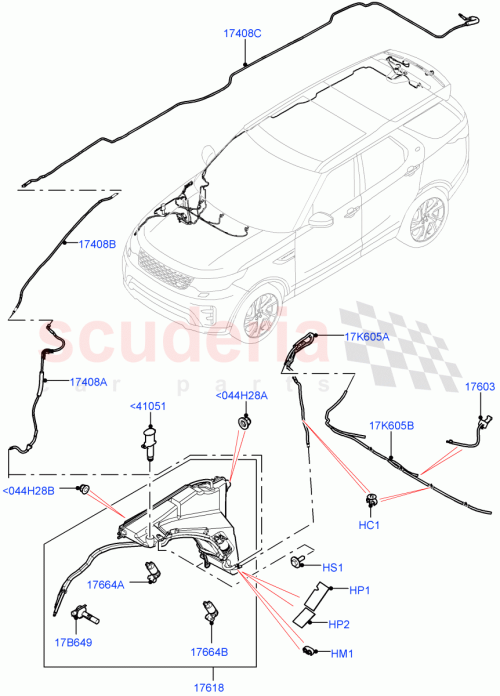 Part Diagram for Land Rover LR070883