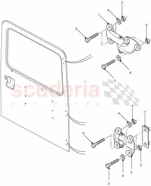 Part Diagram for Land Rover MTC1042