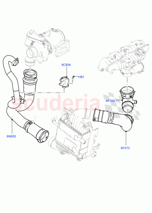 Part Diagram for Land Rover LR092412