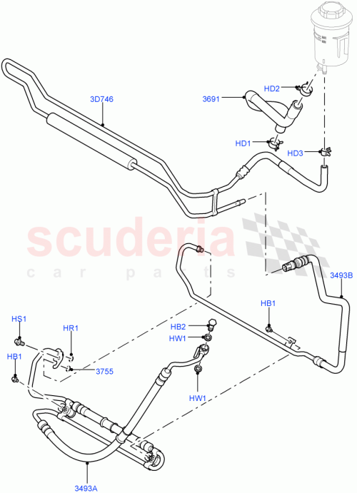 Part Diagram for Land Rover LR013796