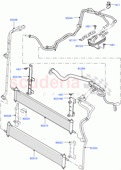 Part Diagram for Land Rover LR071062