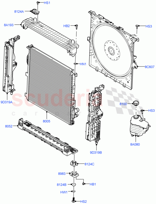 Part Diagram for Land Rover LR165571