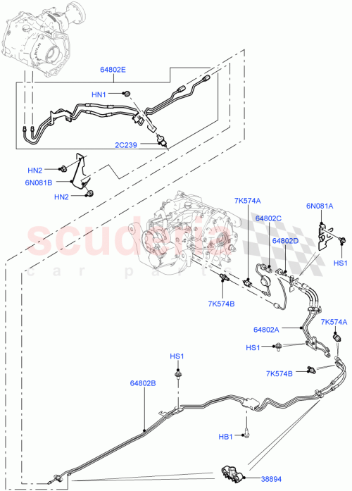 Part Diagram for Land Rover LR080337