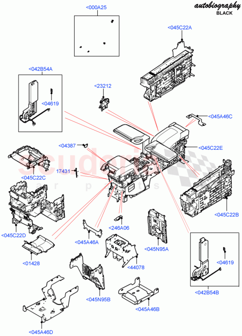 Part Diagram for Land Rover LR108545