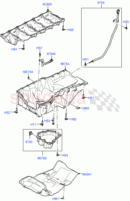 Part Diagram for Land Rover LR154778