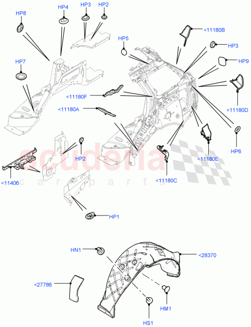 Part Diagram for Land Rover LR049979