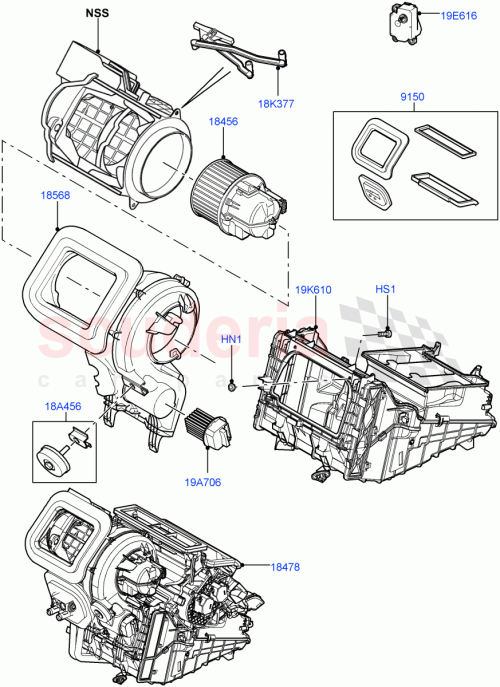 Part Diagram for Land Rover LR078682