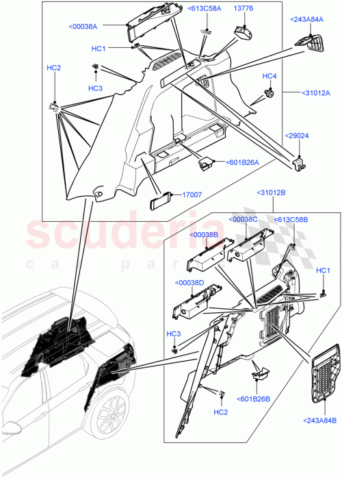Part Diagram for Land Rover LR060471