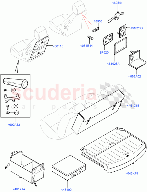 Part Diagram for Land Rover VPLCS0294