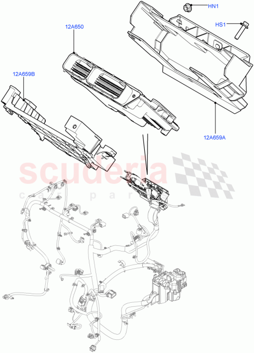 Part Diagram for Land Rover LR072721