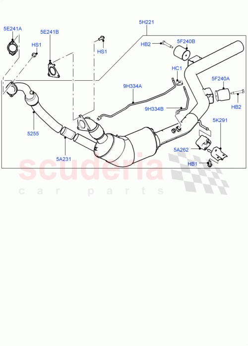 Part Diagram for Land Rover LR068325