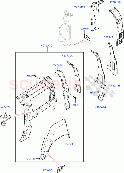 Part Diagram for Land Rover LR131290