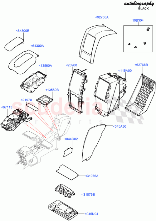 Part Diagram for Land Rover LR109057
