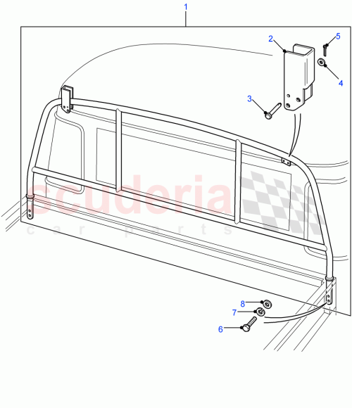 Part Diagram for Land Rover PC106641