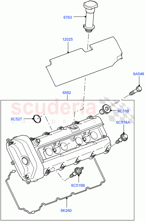 Part Diagram for Land Rover 4729496