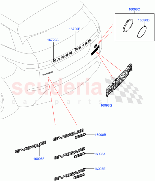 Part Diagram for Land Rover LR155514