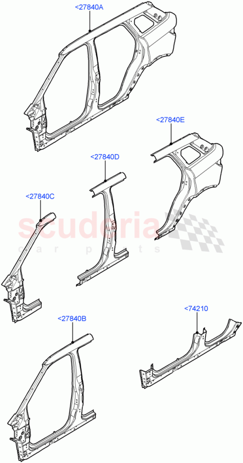 Part Diagram for Land Rover LR028492