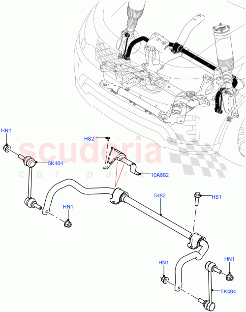 Part Diagram for Land Rover LR142077