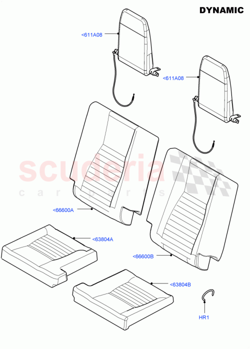 Part Diagram for Land Rover LR125138