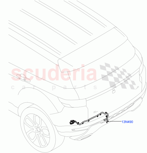 Part Diagram for Land Rover LR028109