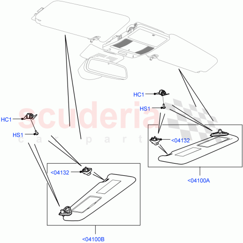Part Diagram for Land Rover LR126886