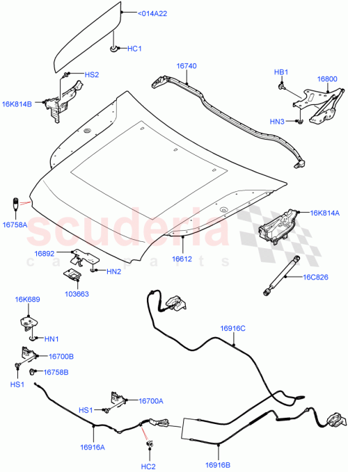 Part Diagram for Land Rover LR146287