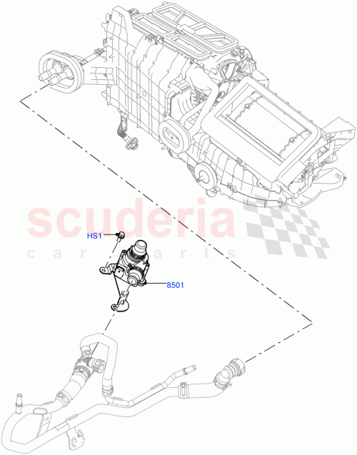 Part Diagram for Land Rover LR141670