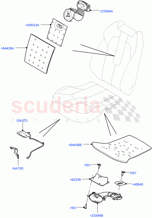 Part Diagram for Land Rover LR049607