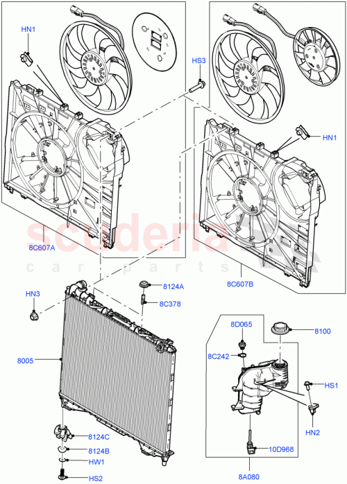 Part Diagram for Land Rover LR072553