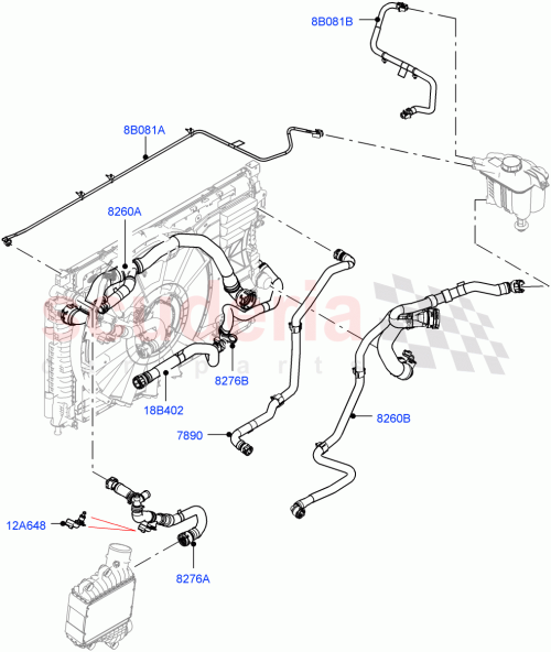 Part Diagram for Land Rover LR159568
