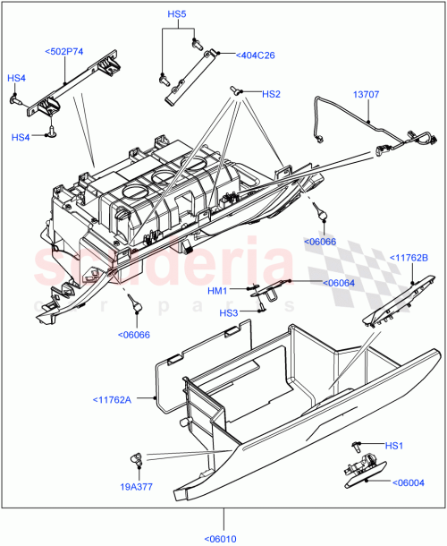 Part Diagram for Land Rover LR055211