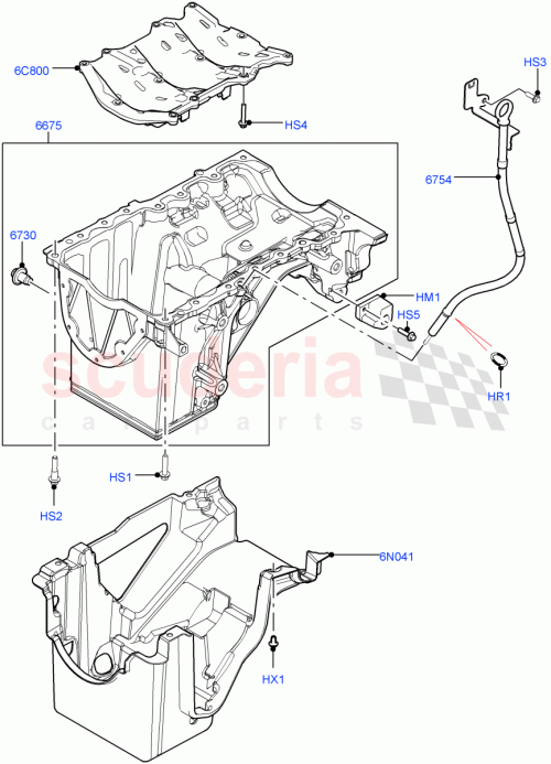 Part Diagram for Land Rover LR091897