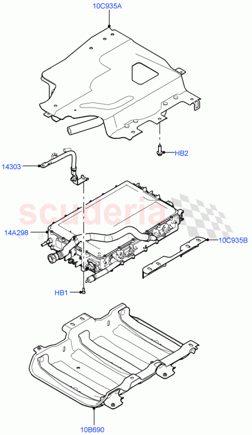 Part Diagram for Land Rover LR149113