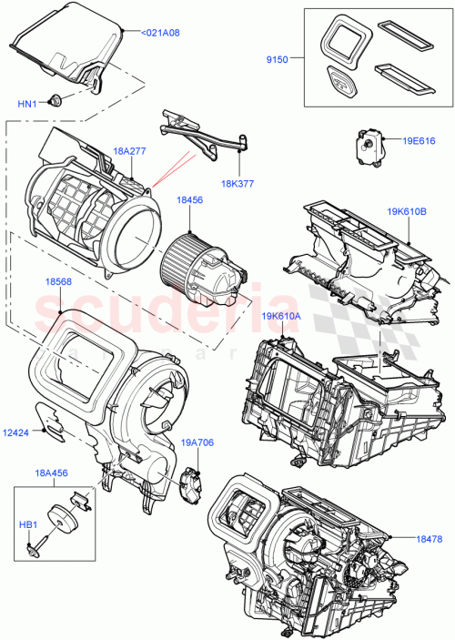 Part Diagram for Land Rover LR134593