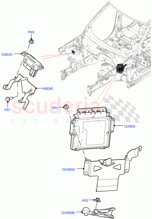 Part Diagram for Land Rover LR137379