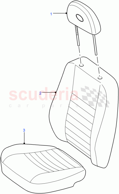 Part Diagram for Land Rover LR018117