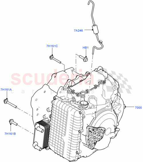Part Diagram for Land Rover LR078558