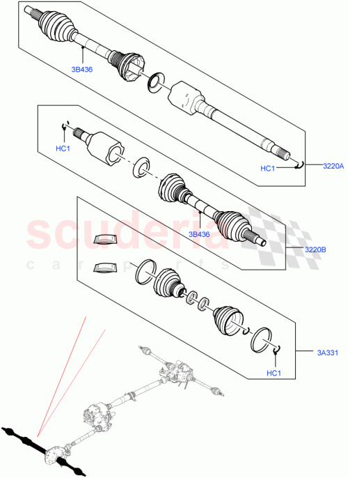 Part Diagram for Land Rover LR133084