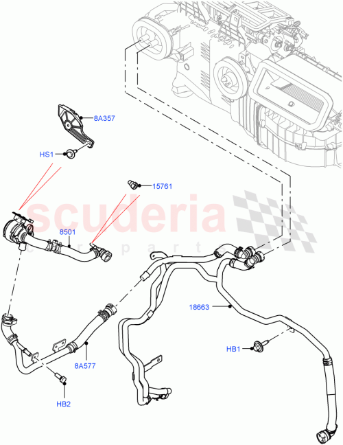 Part Diagram for Land Rover LR163795