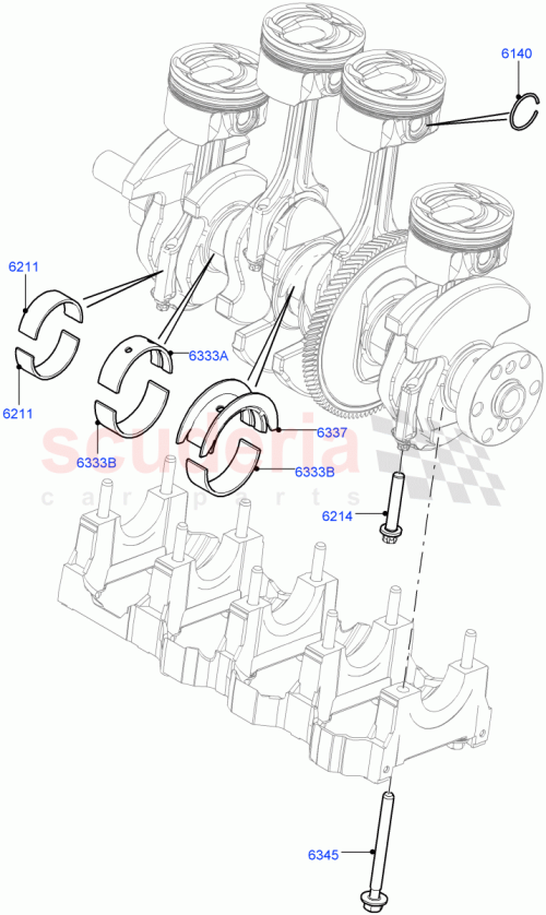 Part Diagram for Land Rover LR024980