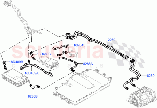 Part Diagram for Land Rover LR135340