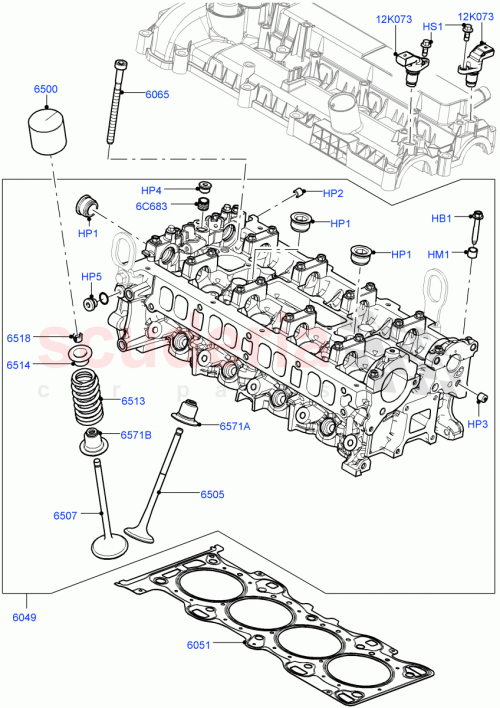 Part Diagram for Land Rover LR068823