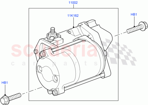 Part Diagram for Land Rover NAD500300