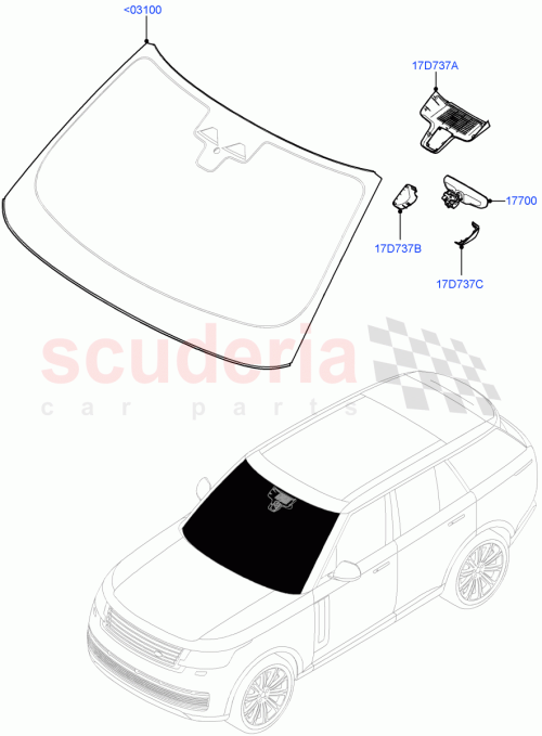 Part Diagram for Land Rover LR153355