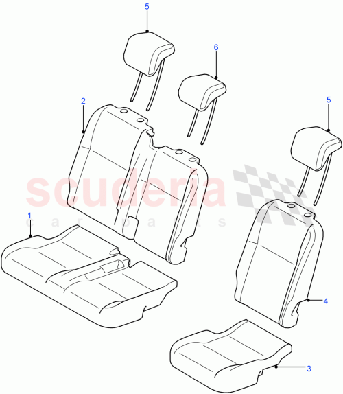 Part Diagram for Land Rover LR069073